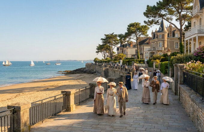 Livre sur Le Pouliguen : Yves Moreau et la Belle Époque
