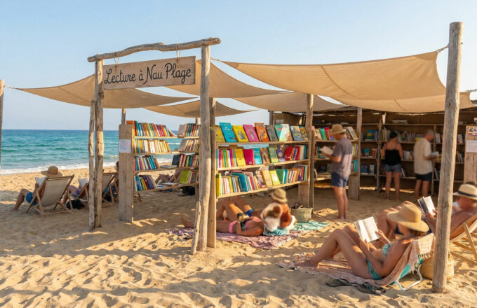 Le Pouliguen : lecture et détente à la plage du Nau en 2026