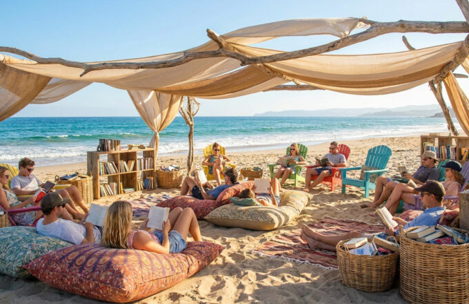 Le Pouliguen : lecture gratuite et animations sur la plage du Nau